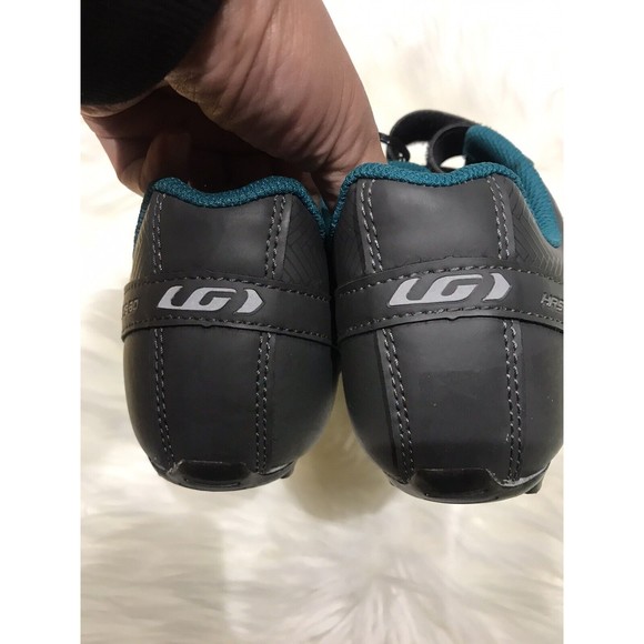 Louis Garneau Multi Airflex HRS-80 Cycling Shoes  Black Teal Mens 7.5 wm 9 EU40 main image 6